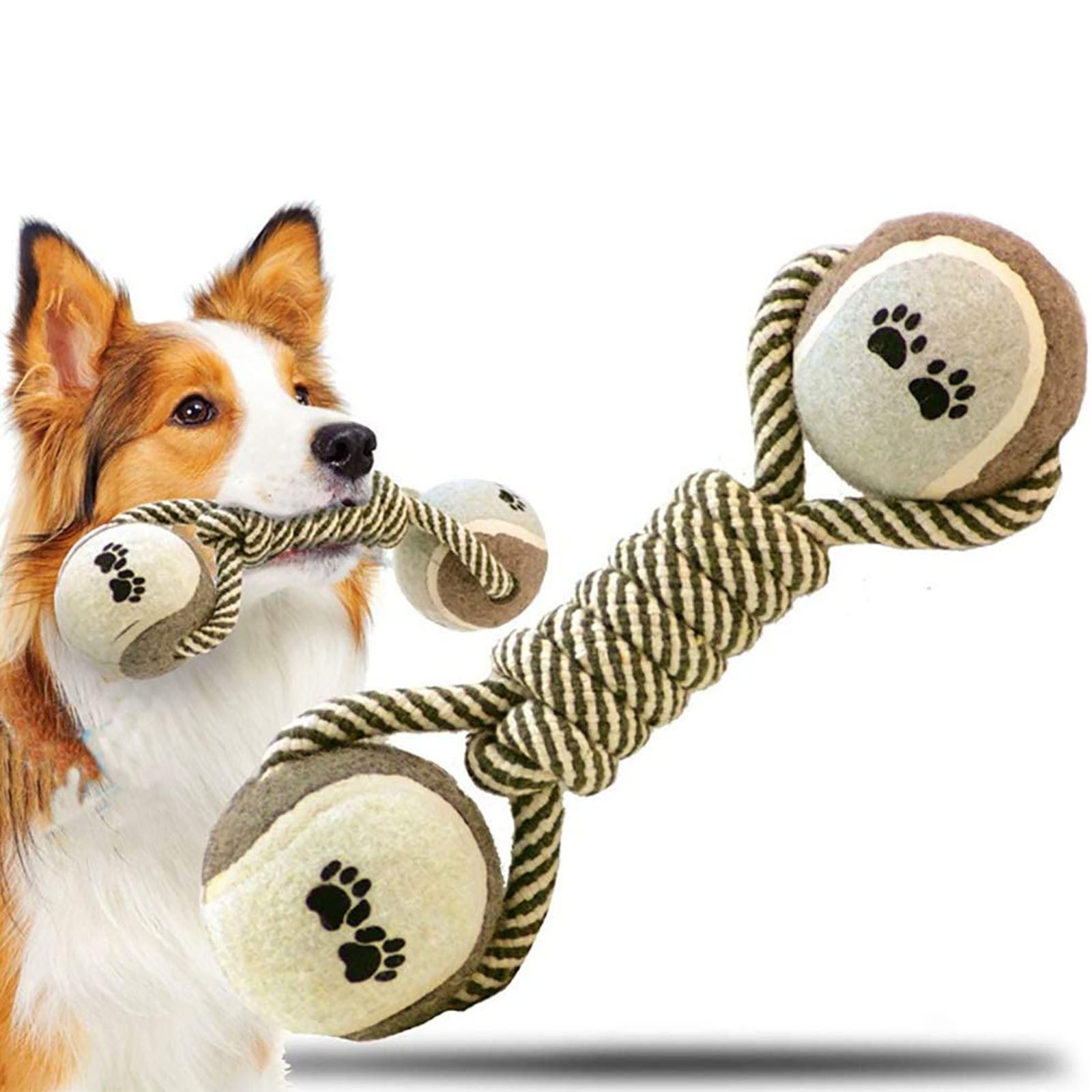 Play Around Hound™ Nylon Rope Ball Dog Toy – KP Pet Supply