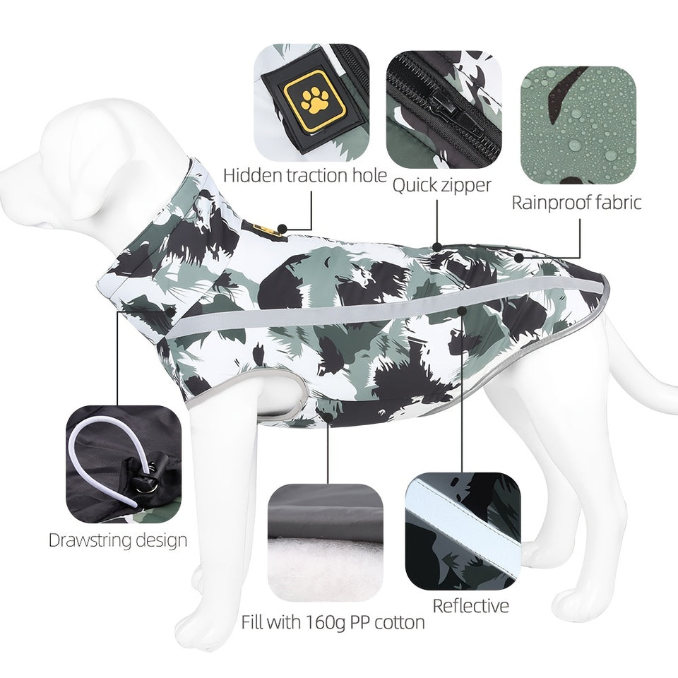 Reflective Waterproof Dog Winter Coat™